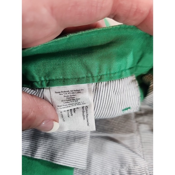 Brooks Brothers "346"‎ Green Shorts Size 38W - Picture 8 of 10